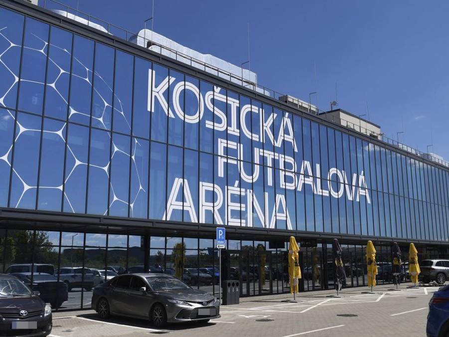 Košická futbalová aréna.