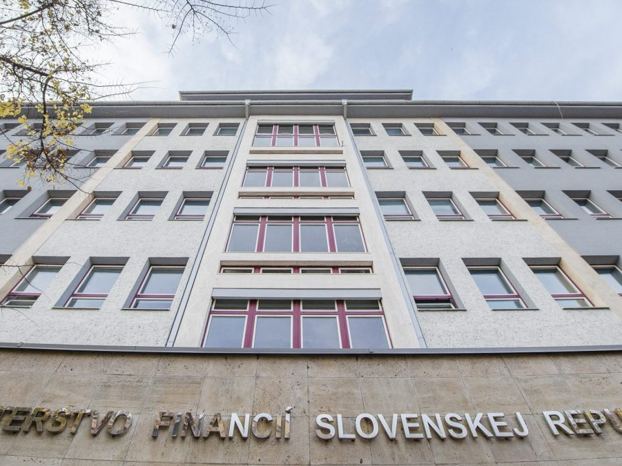 Budova, v ktorej sídli Ministerstvo financií SR.