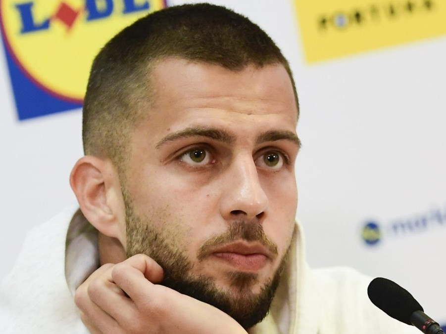 Slovenský futbalový reprezentant Dávid Hancko.