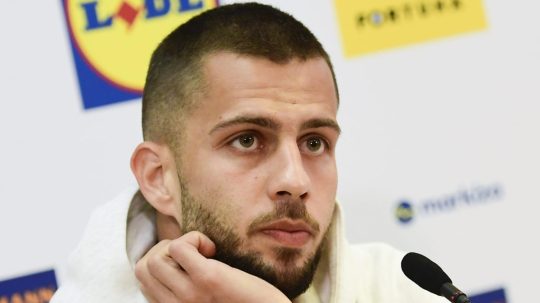 Slovenský futbalový reprezentant Dávid Hancko.