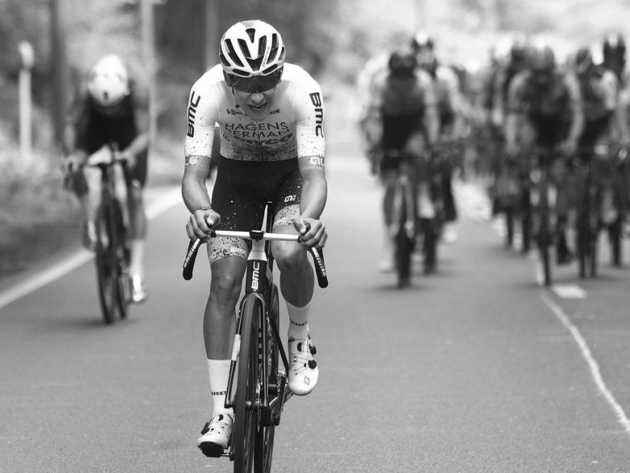 Taliansky cyklista Samuele Privitera.