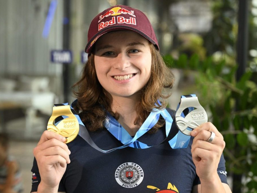 Slovenská reprezentantka vo vodnom slalome Zuzana Paňková.