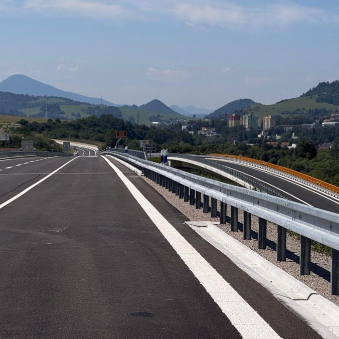 Úsek rýchlostnej cesty R3 Tvrdošín - Nižná.
