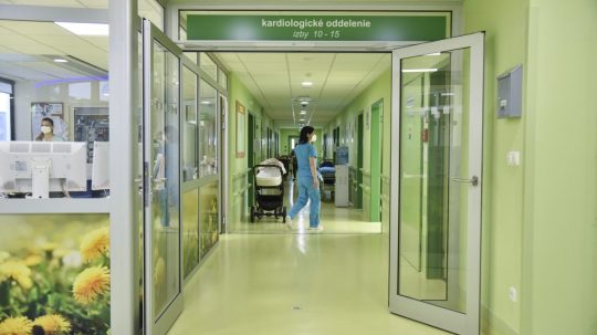 Oddelenie Detského kardiocentra Národného ústavu srdcových a cievnych chorôb.