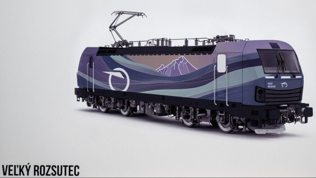 ZSSK predstavila nový dizajn rušňov Vectron: Inšpirovala sa piatimi slovenskými vrcholmi