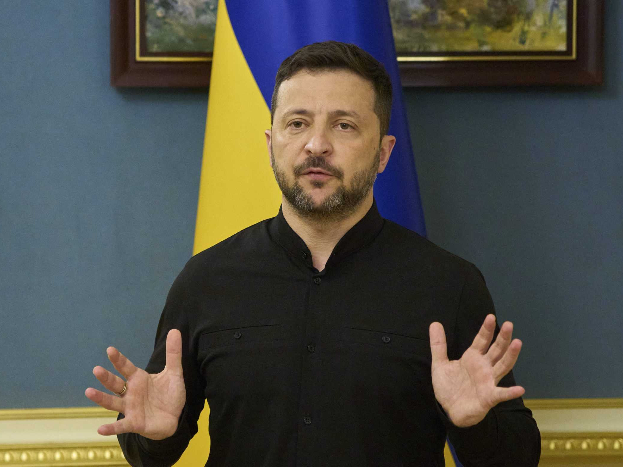 Ukrajinský prezident Volodymyr Zelenskyj