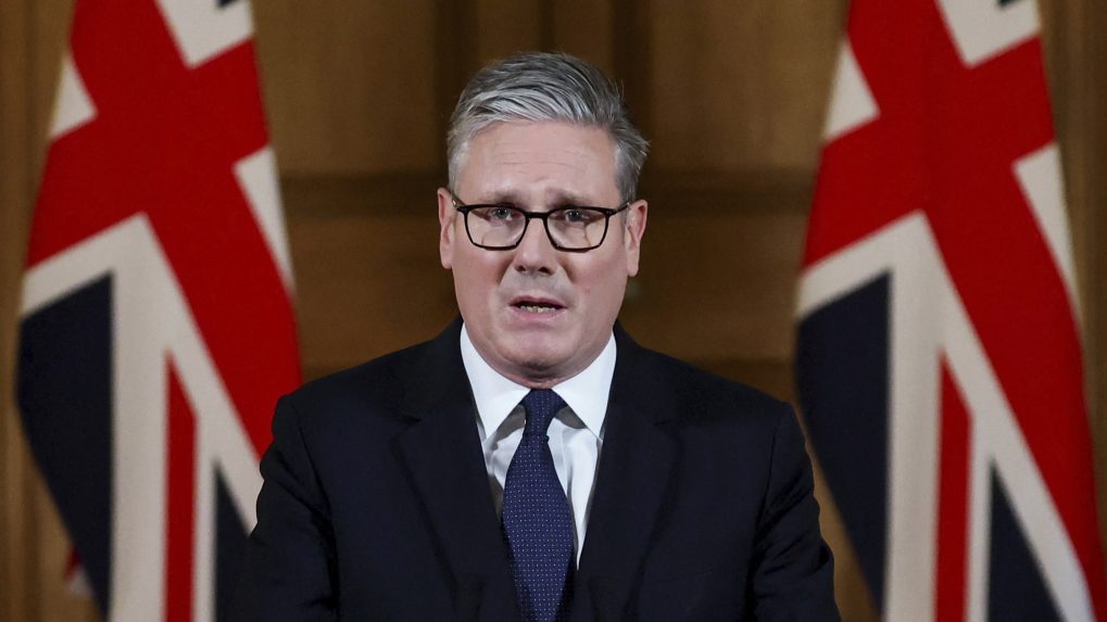 Britský premiér Keir Starmer.
