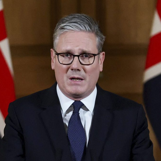 Britský premiér Keir Starmer.