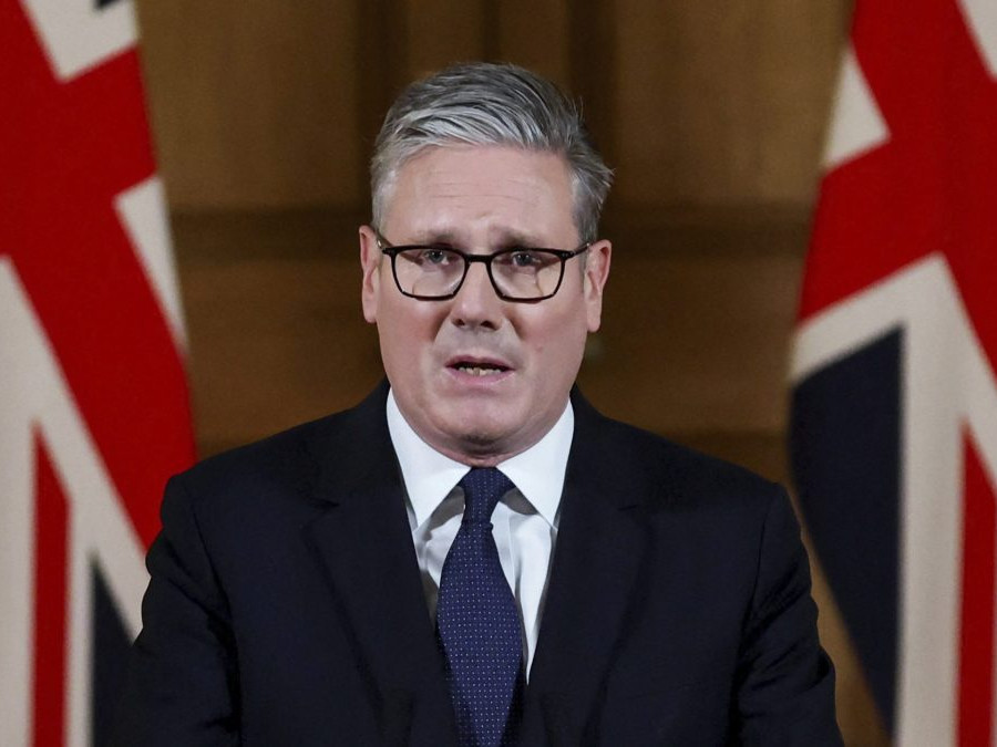 Britský premiér Keir Starmer.