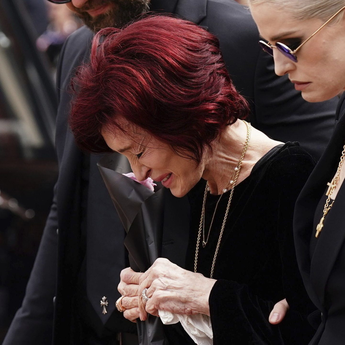 Sharon Osbourová a Kelly Osbournová.