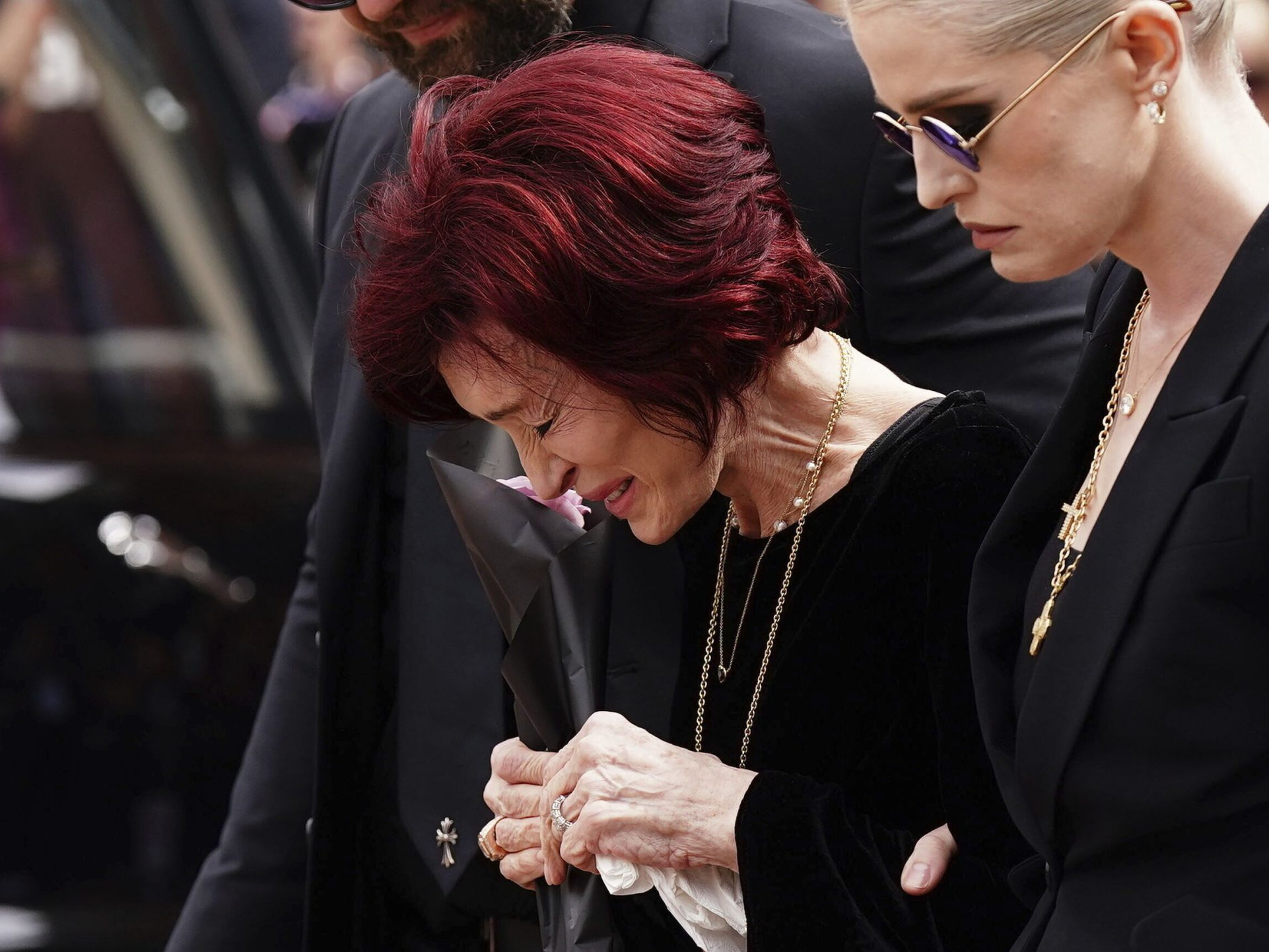 Sharon Osbourová a Kelly Osbournová.