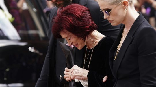 Sharon Osbourová a Kelly Osbournová.