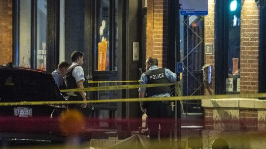 polícia v Chicagu
