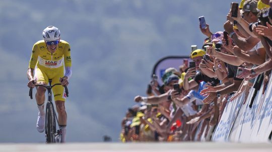 Slovinský cyklista Tadej Pogačar