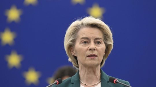 Šéfka Európskej komisie Ursula von der Leyenová.