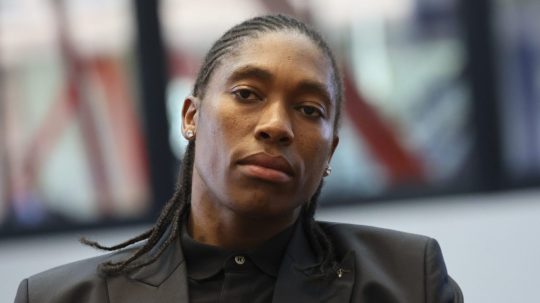 Juhoafrická atlétka Caster Semenyová