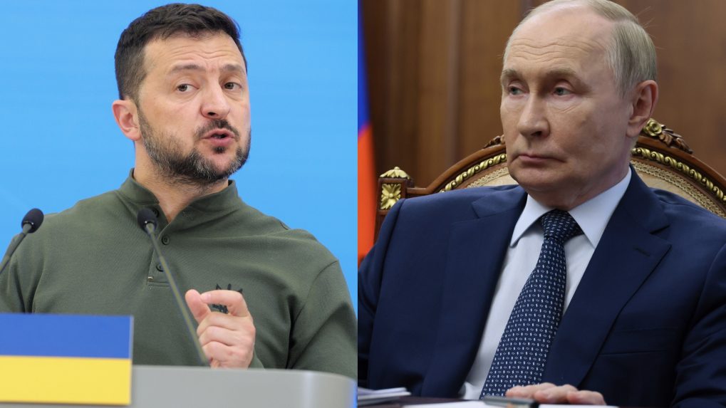 Zelenskyj a Putin