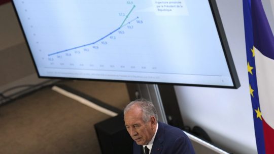 Francúzsky premiér Francois Bayrou.