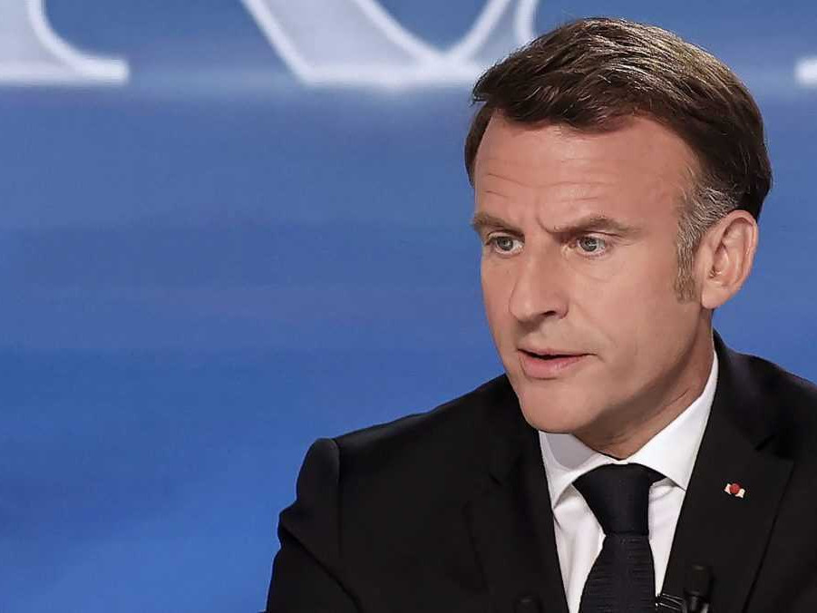 Francúzsky prezident Emmanuel Macron.