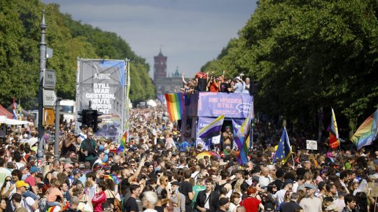 pochod Pride v Berlíne
