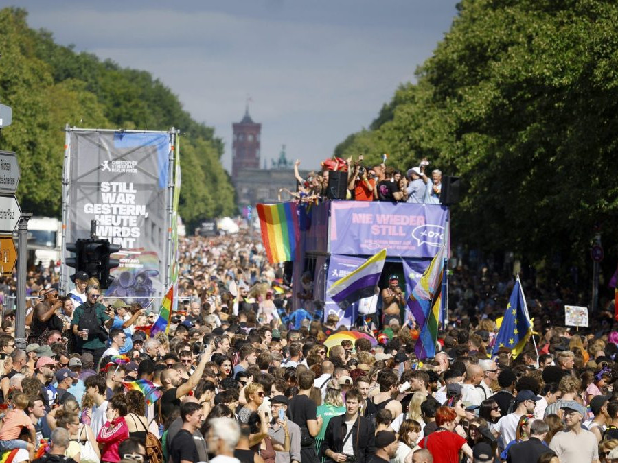 pochod Pride v Berlíne