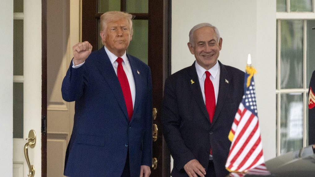 Donald Trump v Bielom dome privíta Benjamina Netanjahua. Rokovať budú o Pásme Gazy a Iráne
