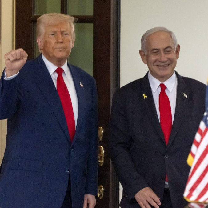 Donald Trump v Bielom dome privíta Benjamina Netanjahua. Rokovať budú o Pásme Gazy a Iráne