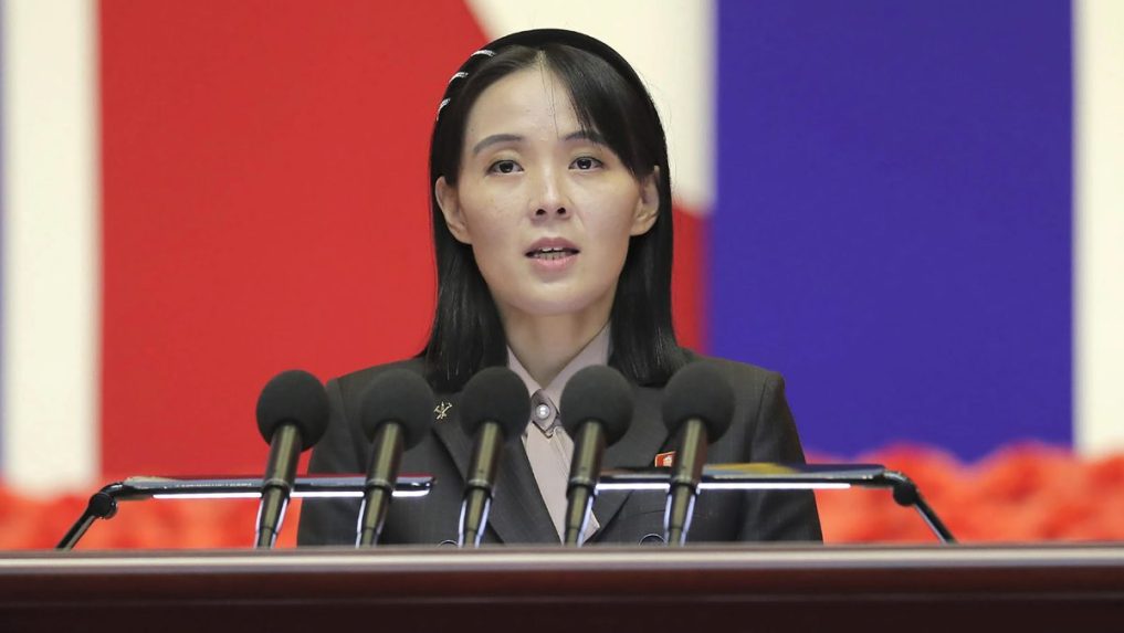 Na snímke Kim Jo-čong.