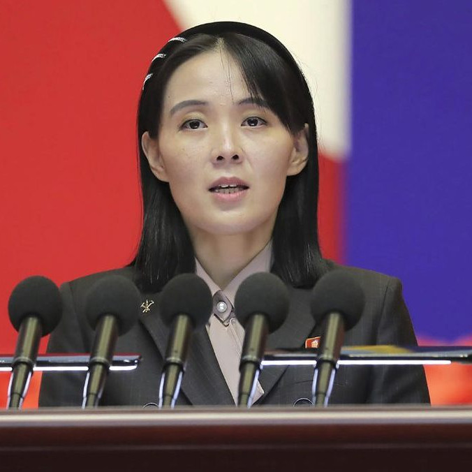 Na snímke Kim Jo-čong.