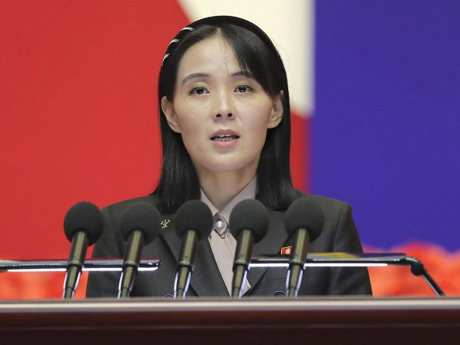 Na snímke Kim Jo-čong.