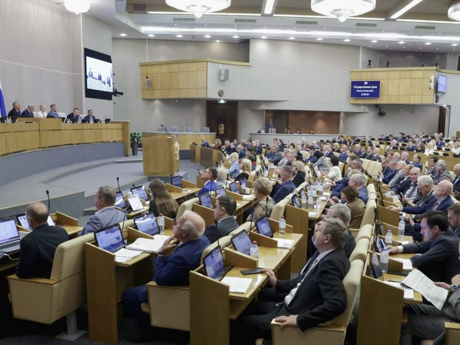 Dolná komora ruského parlamentu Štátna duma.