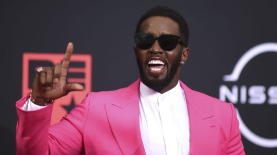 Raper Sean "Diddy" Combs.