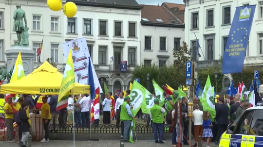 farmári v Bruseli