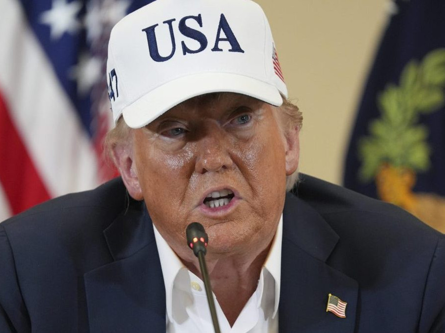 Na snímke Donald Trump.