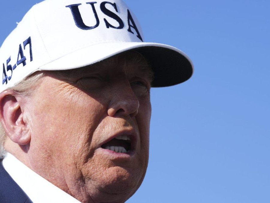 Na snímke Donald Trump.