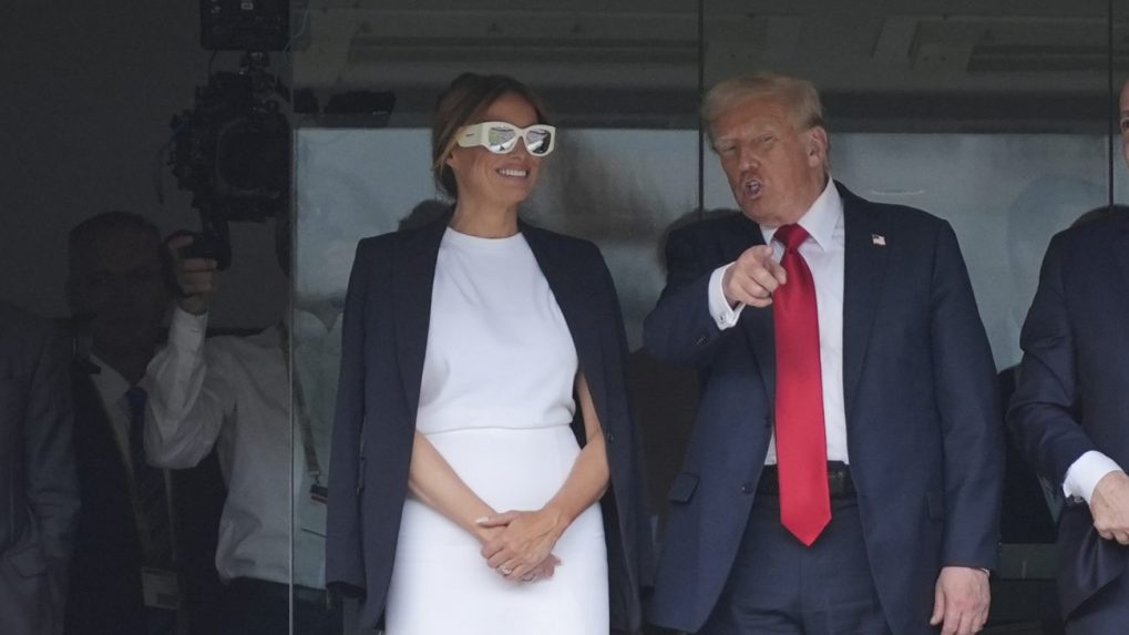 Melánia a Donald Trumpovci