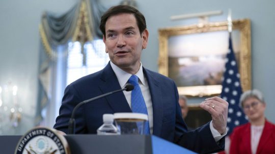 Americký šéf diplomacie Marco Rubio.