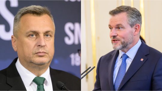 Na snímke Andrej Danko a Peter Pellegrini.