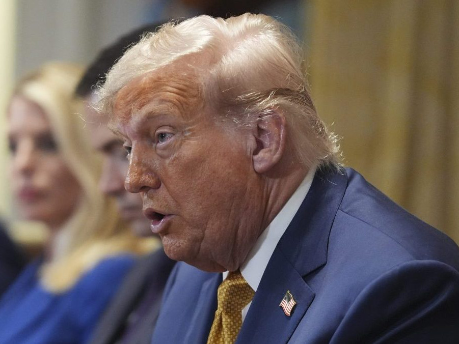 Na snímke Donald Trump.