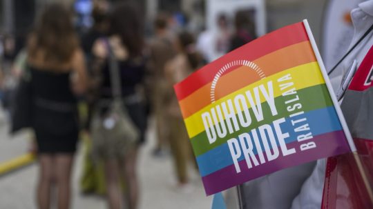Na snímke 14. ročník podujatia Dúhový Pride 2024.