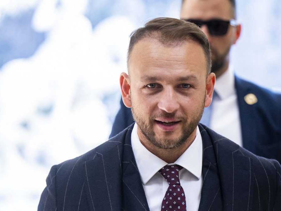 Líder Hlasu-SD a minister vnútra Matúš Šutaj Eštok.