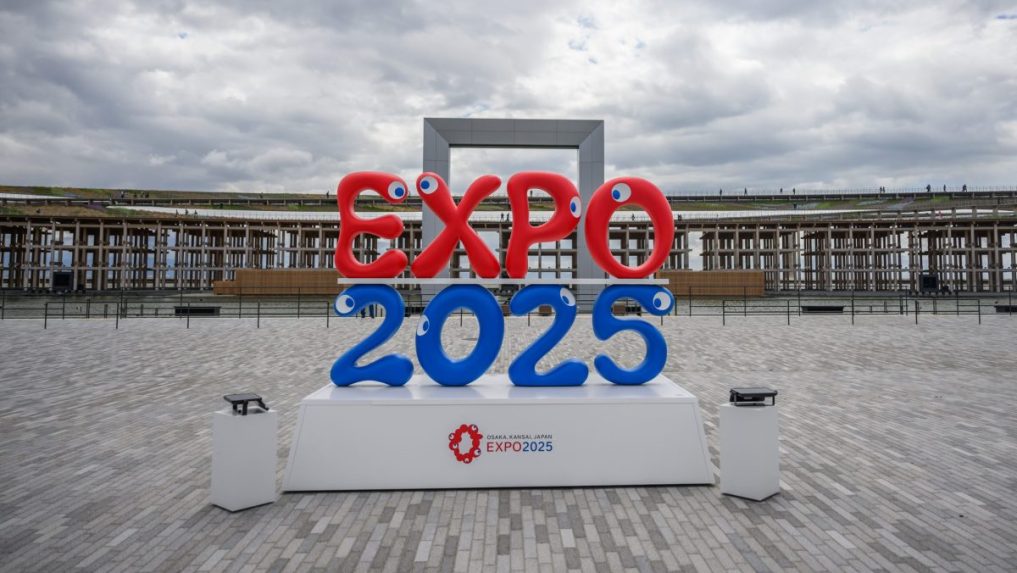 Na snímke logo svetovej výstavy Expo 2025 v japonskej Osake.