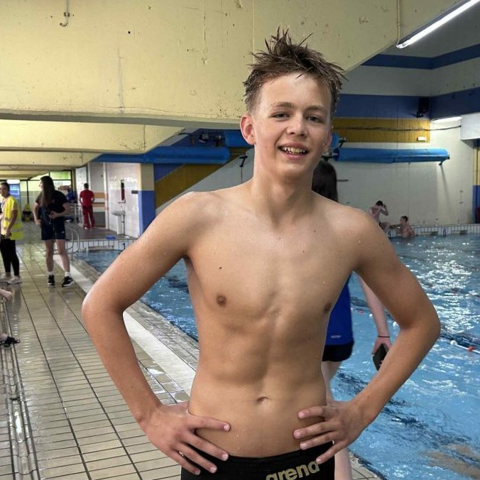 Slovenský plavec Filip Gero.