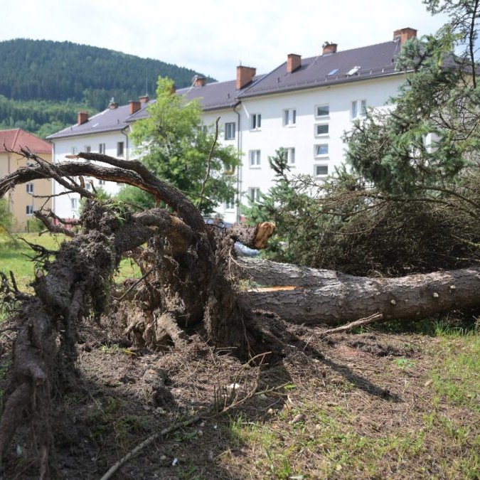 Škody po veternej smršti v okrese Gelnica presiahnu 800-tisíc eur, odhaduje ministerstvo vnútra