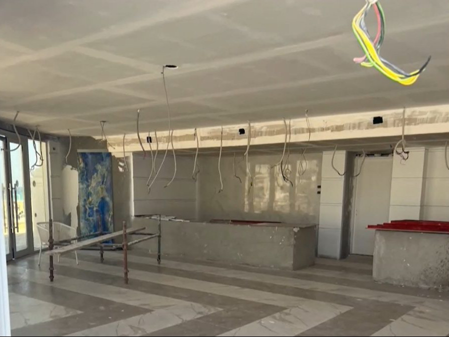 Na snímke rozostavaná časť hotela v Egypte.