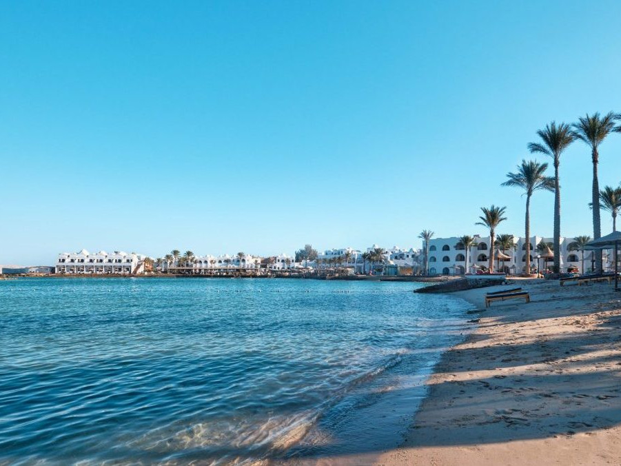 pláž a more v Hurgade