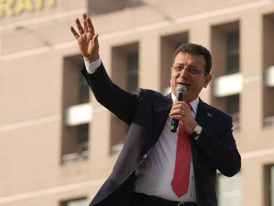 Starosta Istanbulu Ekrem Imamoglu.