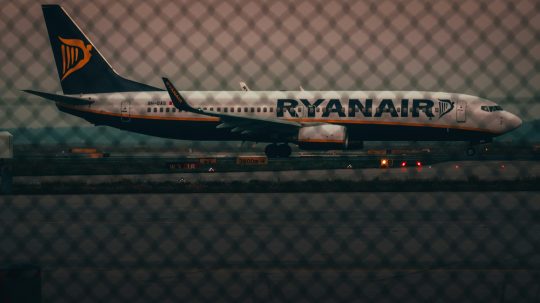 Lietadlo spoločnosti Ryanair.