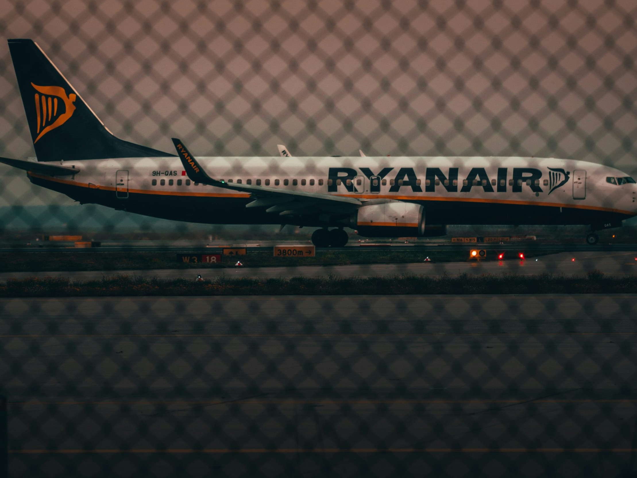 Lietadlo spoločnosti Ryanair.