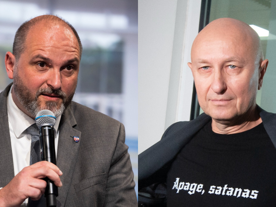 Zľava Jaroslav Polaček a Zoroslav Kollár.